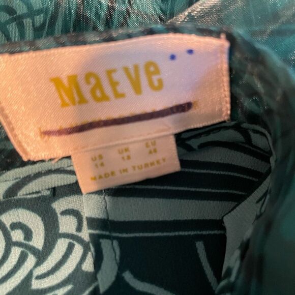 NWOT Anthropologie Maeve Organza skirt size 14 - Picture 8 of 8